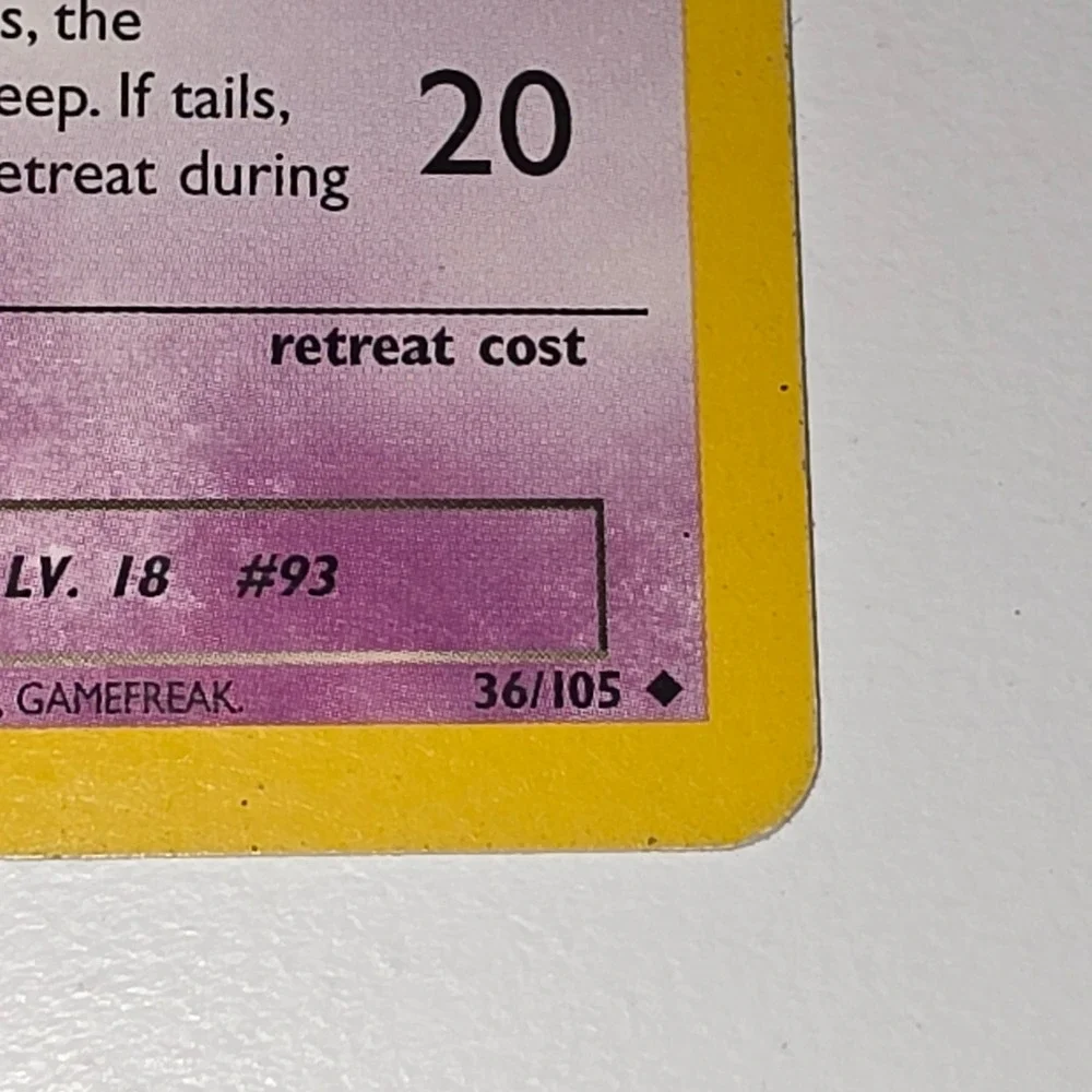 Pokemon Neo Destiny Dark Haunter 36/105 Uncommon Unlimited 2002 Vintage TCG Card